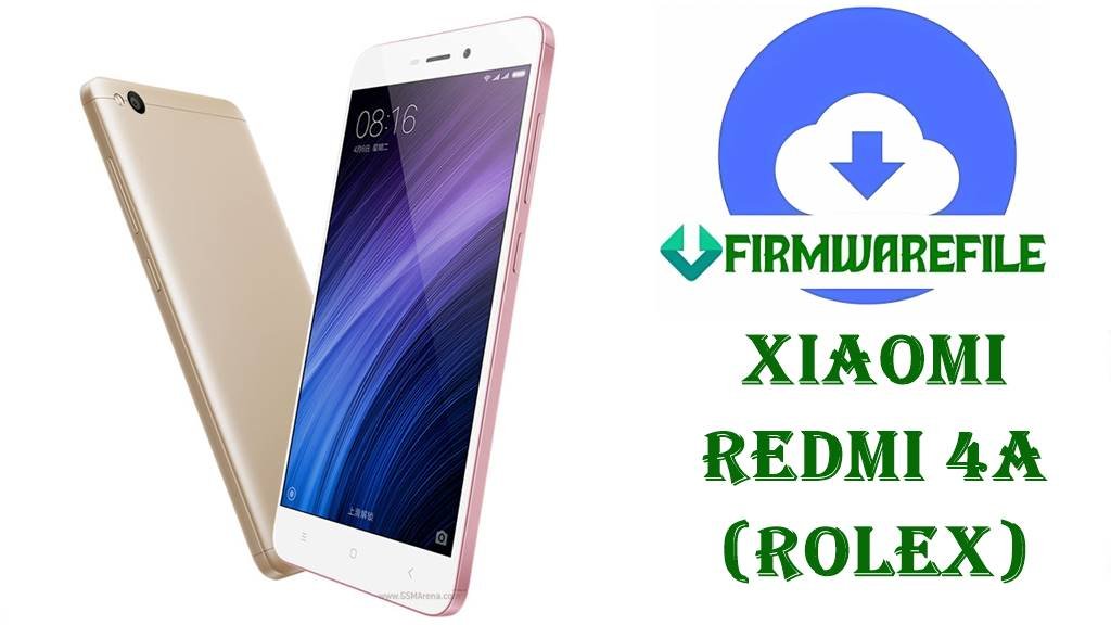 Xiaomi Redmi 4A Firmware (rolex)