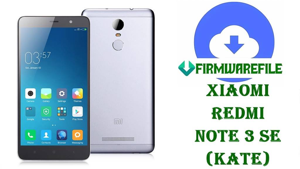 Xiaomi Redmi Note 3 SE (kate)