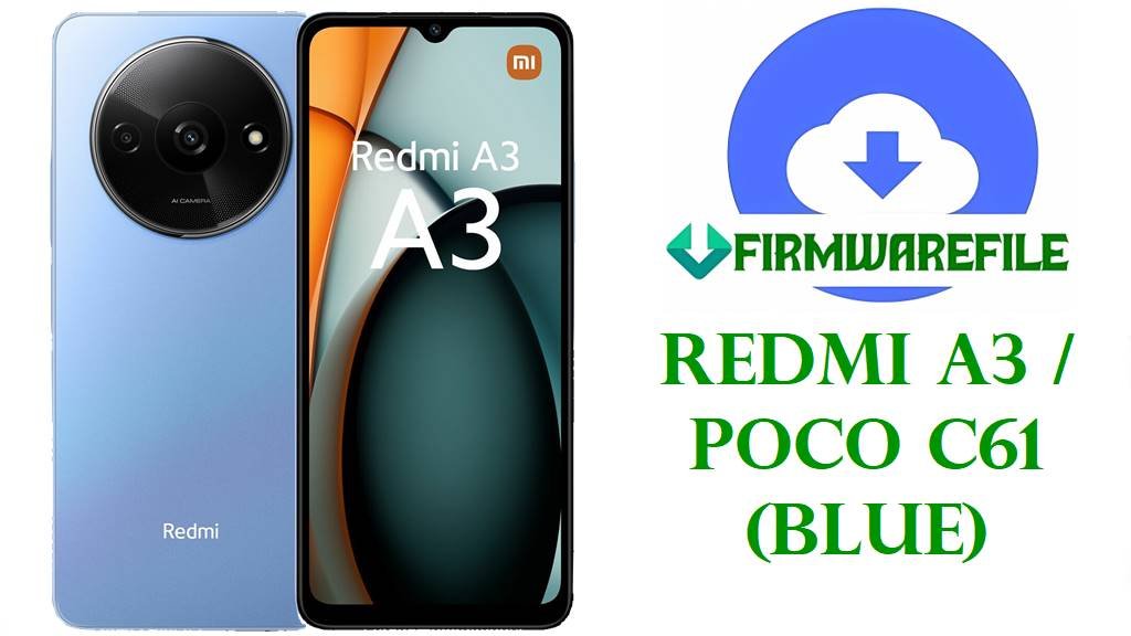 Redmi A3 & POCO C61 (blue)