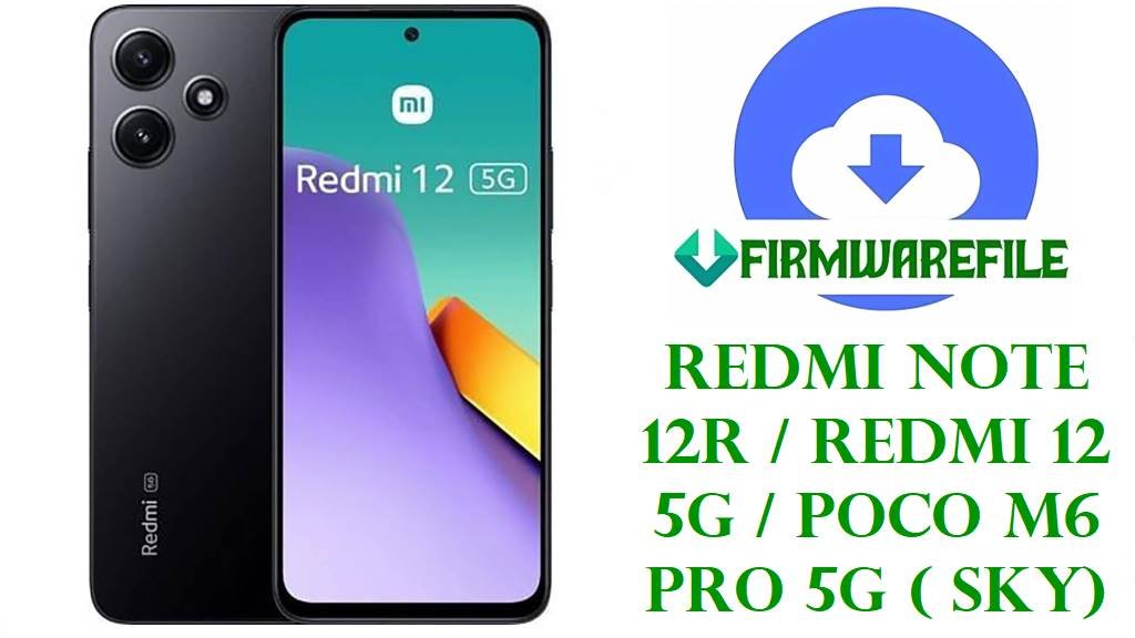 Redmi Note 12R & Redmi 12 5G & POCO M6 Pro 5G (sky)